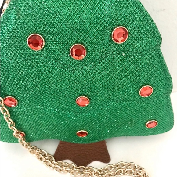 NWOT Arcade holiday tree crossbody bag - Picture 3 of 11